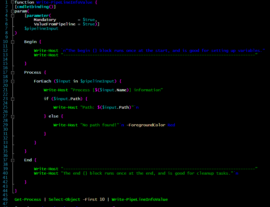 PowerShell: Getting Started - Accepting Pipeline Input